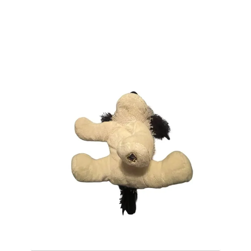 GANZ Kids Black & White Webkinz Lil'Kinz Cheeky Dog Plush Stuffed Animal Toy OS